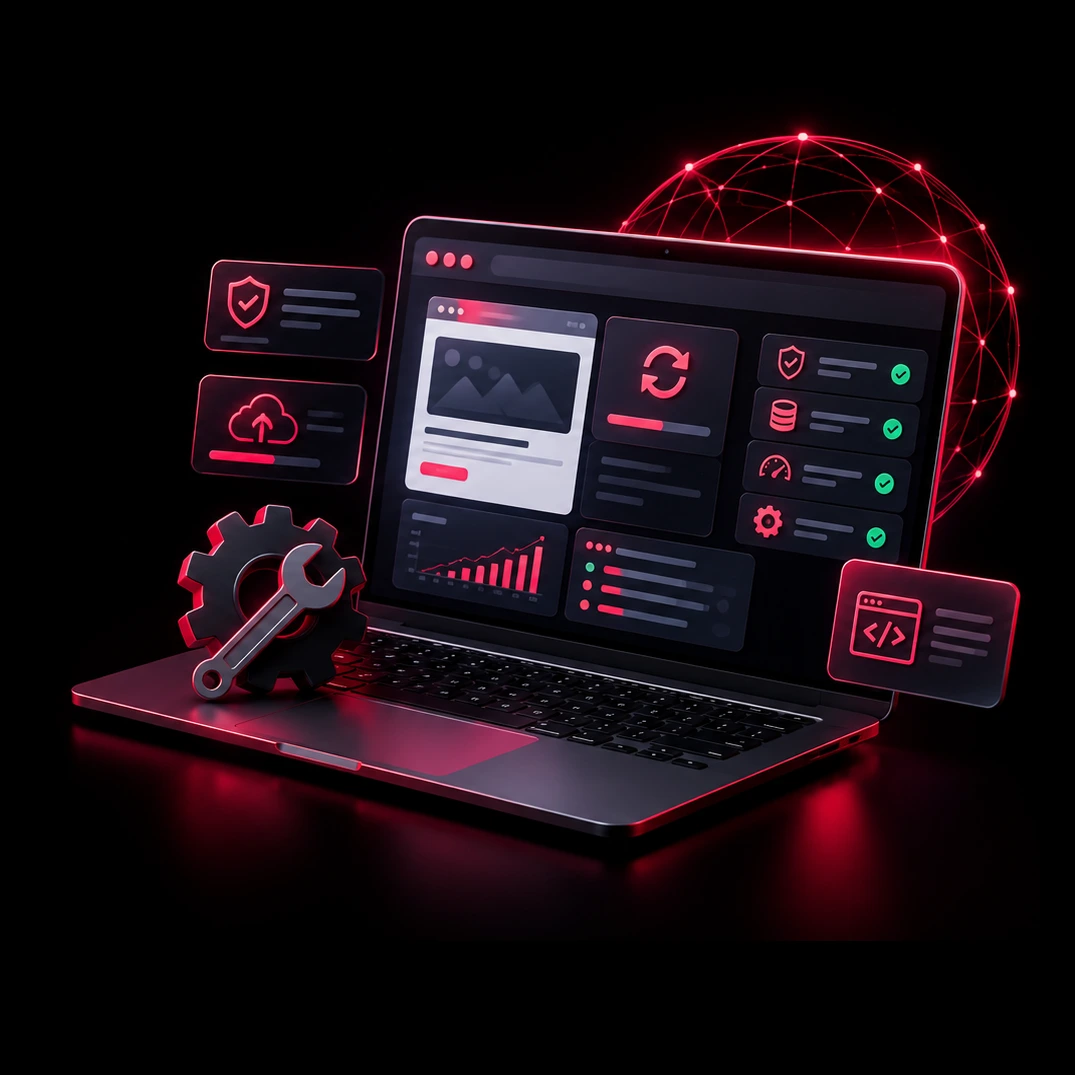 Agency design support for white label web projects