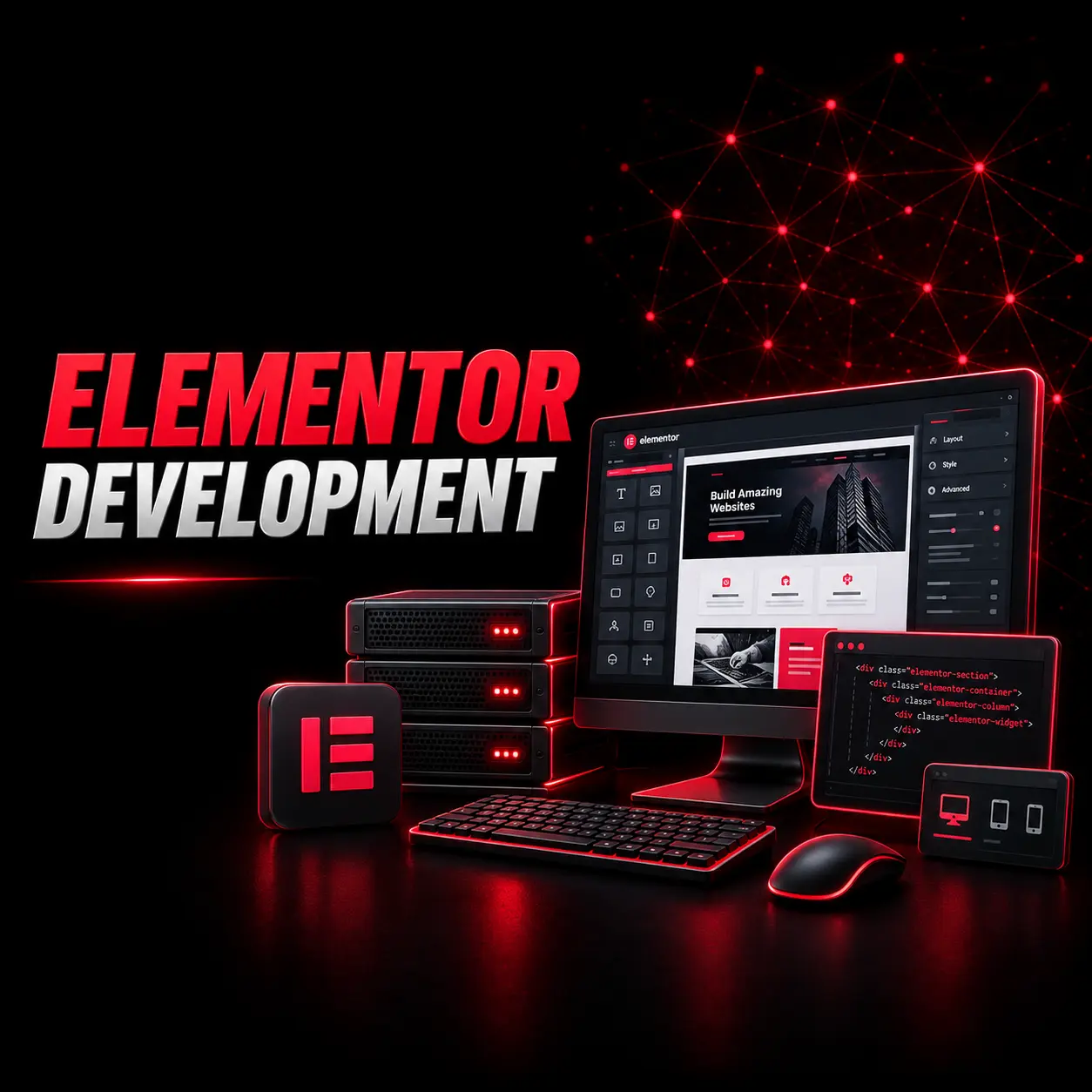 Elementor website design and development